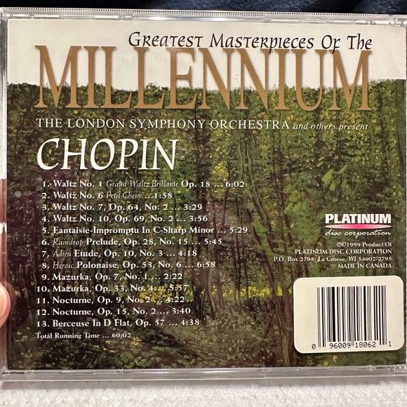 Greatest Masterpieces of the Millennium 10 CD Set. New still in plastic - Picture 13 of 15